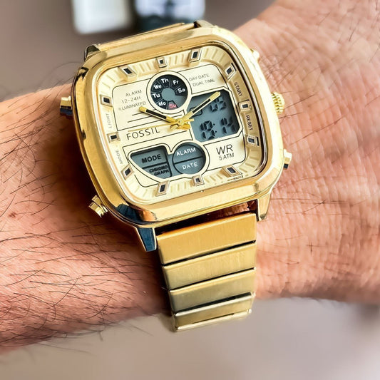 Men's Fossil  Analog-Digital Watch