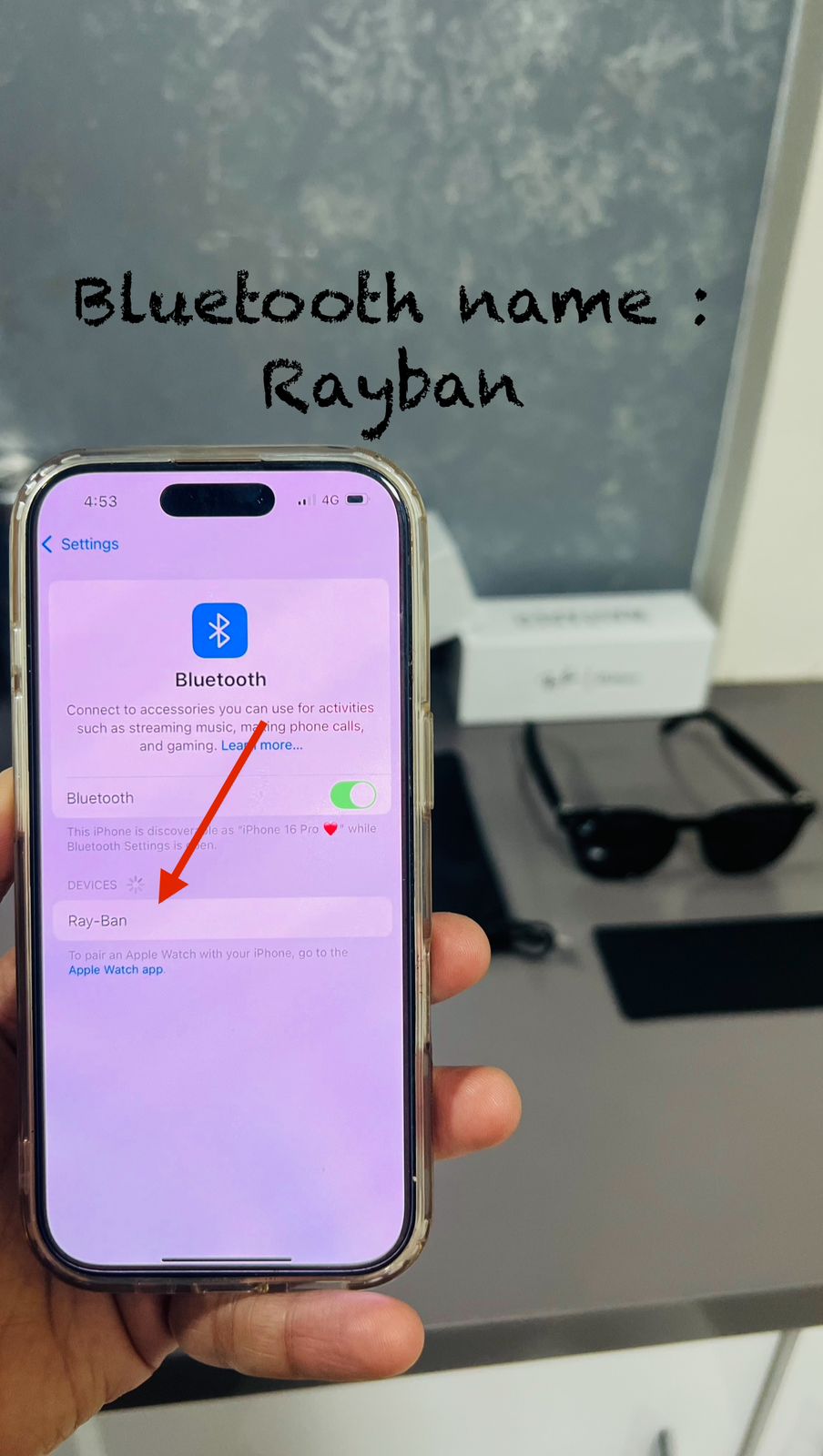 Rayban Smart Glasses